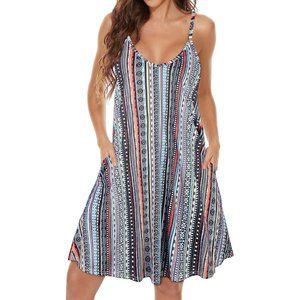 Women' Summer Dresses Casual Sundress Spaghetti
